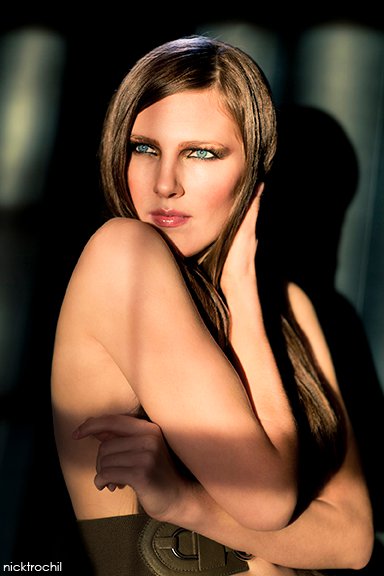 Female model photo shoot of Yana Leen by nicktrochil photography in New York., makeup by jennifer pierce