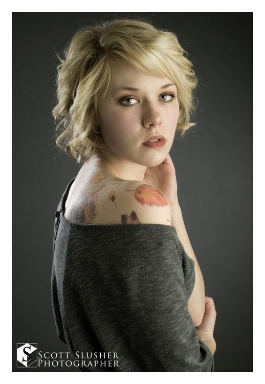 Female model photo shoot of Alison Hikari by Scott Slusher