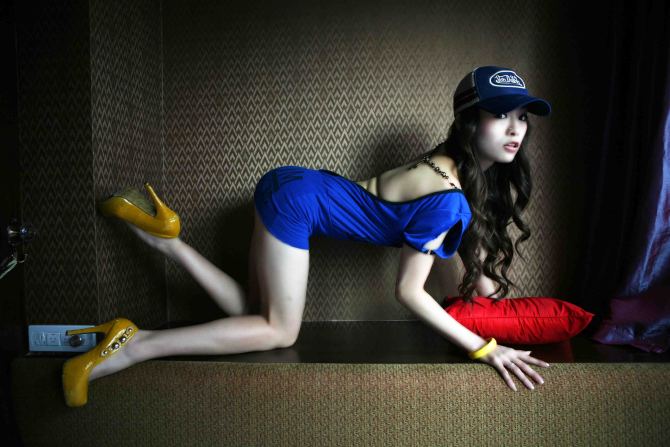 Female model photo shoot of SiQi LiaoYi in LA
