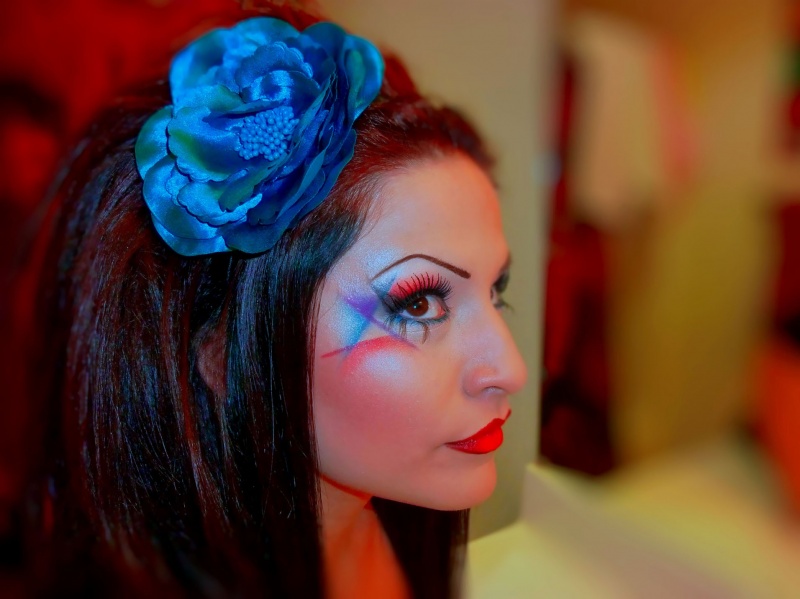 Female model photo shoot of Julisa Duran, makeup by Julisa Duran