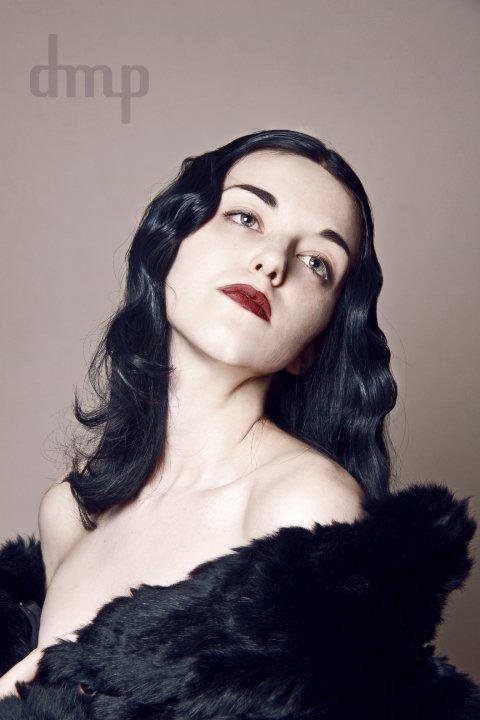 Female model photo shoot of Leather Heather