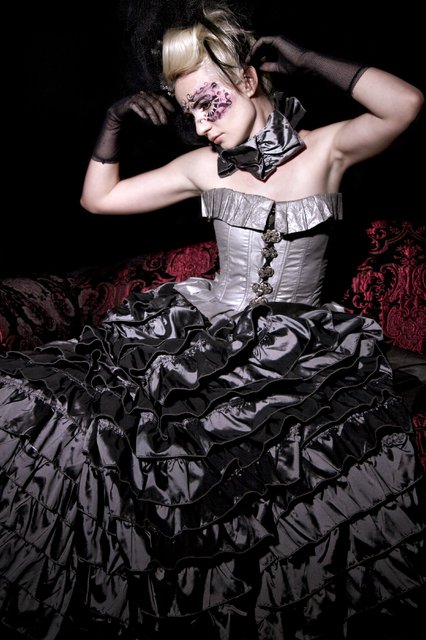 Female model photo shoot of Gothica