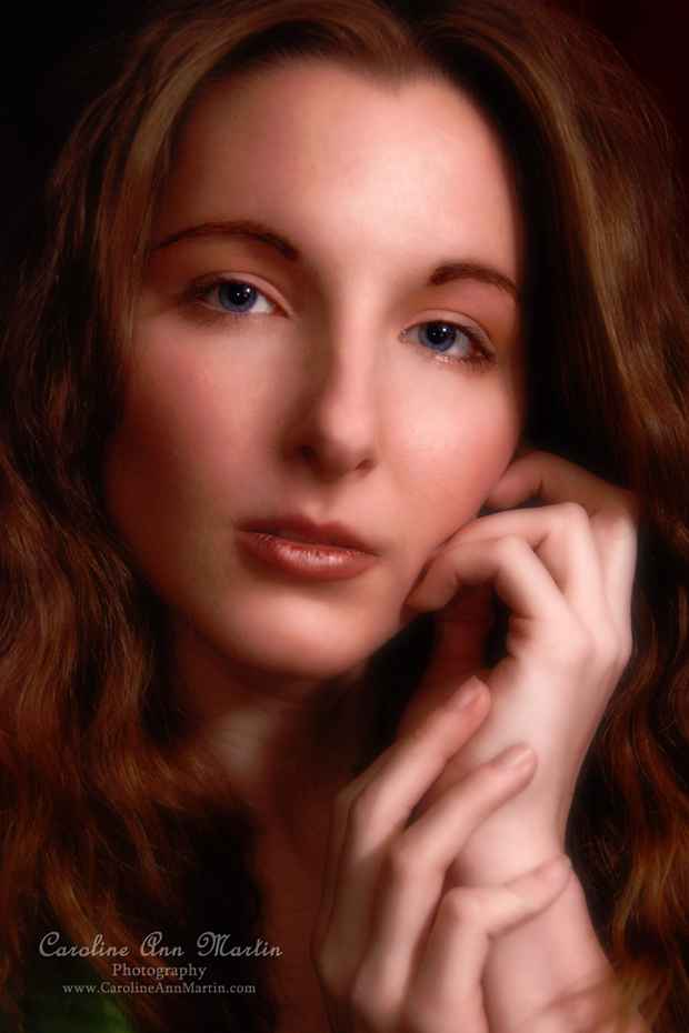 Female model photo shoot of Caroline Ann Martin in My home studio - Collegeville, PA