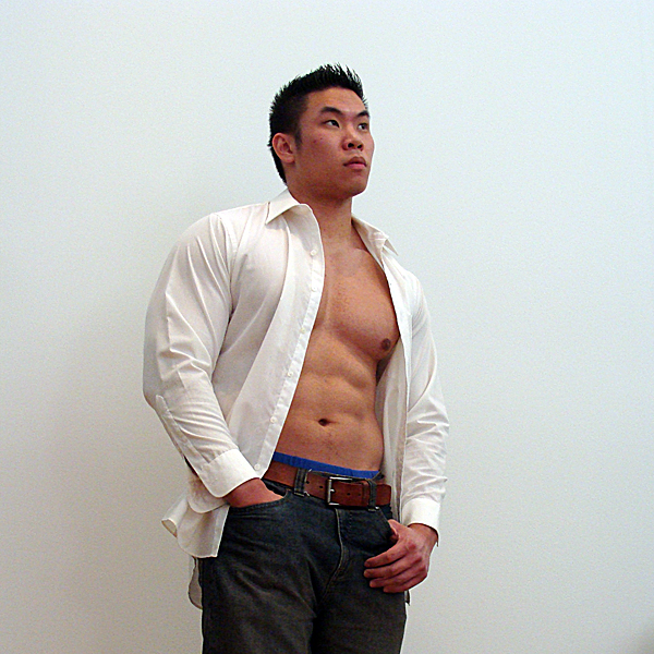 Male model photo shoot of logothetestudio