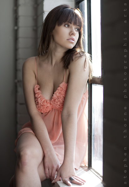 Female model photo shoot of alinavina by Stephen Thorne