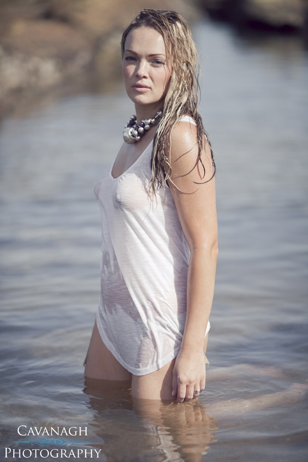 Female model photo shoot of Hannah McHugh in Malabar Beach