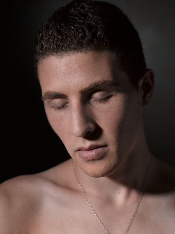 Male model photo shoot of derekroberti in Art Explosion Studios, San Francisco