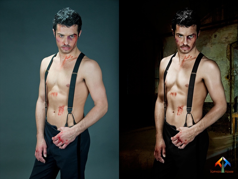 Male model photo shoot of The Dark Noveler in TAPAT STUDIOS
