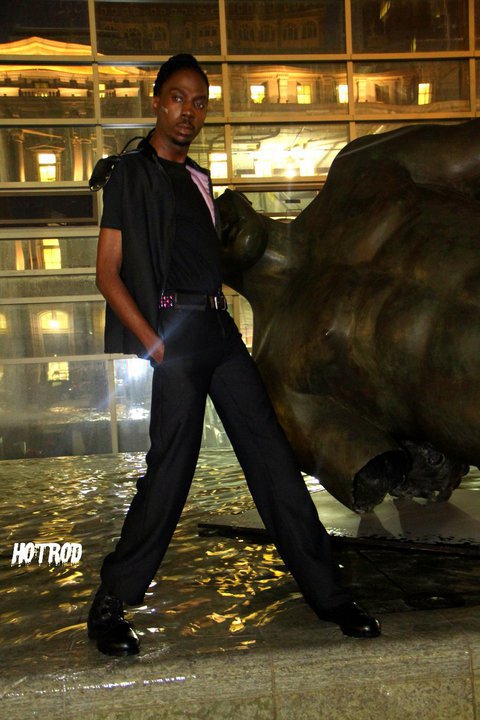 Male model photo shoot of Jon-Erickque, wardrobe styled by T GANTER DESIGN