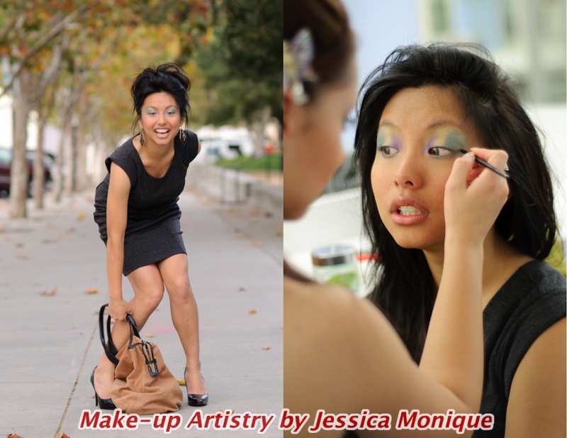Female model photo shoot of JessicaMonique in Location shoot