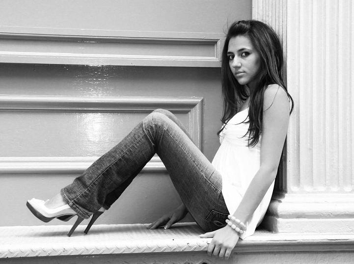 Female model photo shoot of Masha Makhrov in SOHO