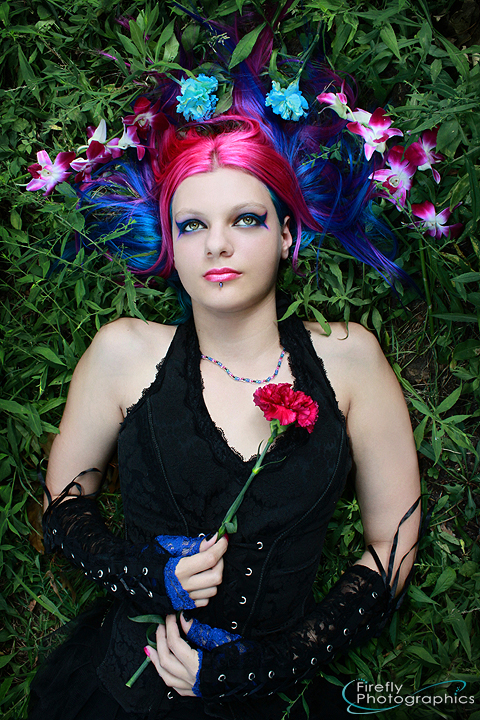 Female model photo shoot of Firefly Photographics and Chelli - Angel Ashes in London, ON