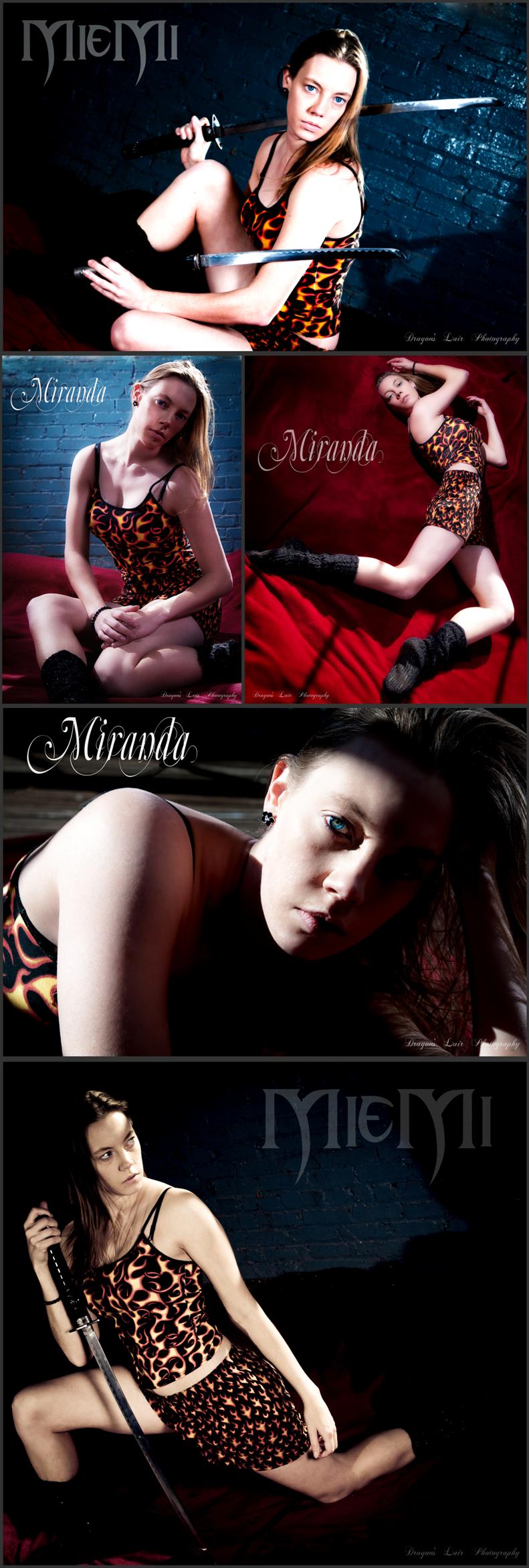 Female model photo shoot of Miranda Erin Miller by DragonsLair Photography in North Carolina