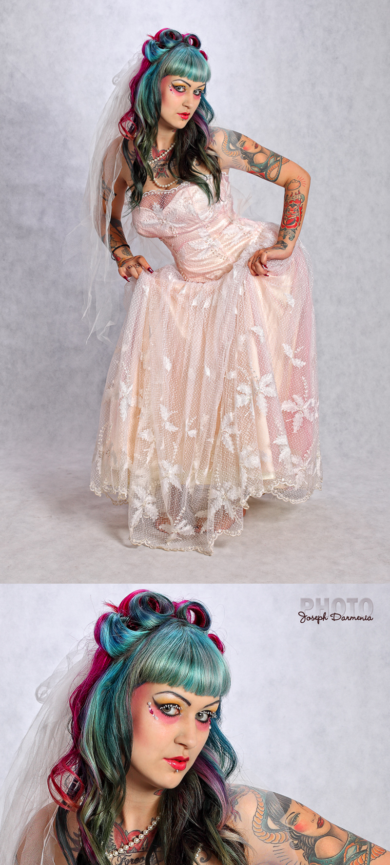 Female model photo shoot of Miss Cherry Martini by Joseph Darmenia, makeup by Rebecca Romanin