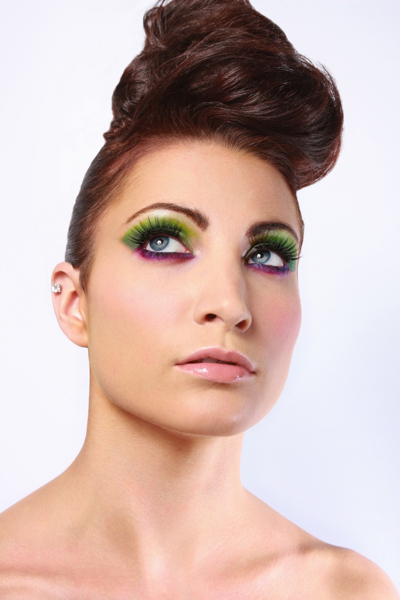 Female model photo shoot of Ashley-Brooke by Gray City, makeup by Elaine Harrison