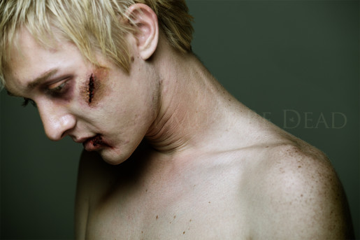 Male model photo shoot of Zachary Cross Frenette by I Must Be Dead in Phoenix, AZ, makeup by Megan MUA
