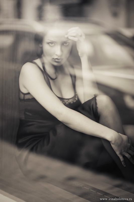 Female model photo shoot of Irina Bolotova in Moscow