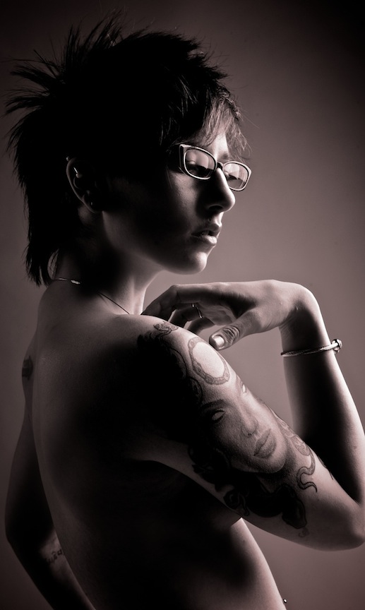 Female model photo shoot of Skinartia by Ian McCausland in Winnipeg, Manitoba