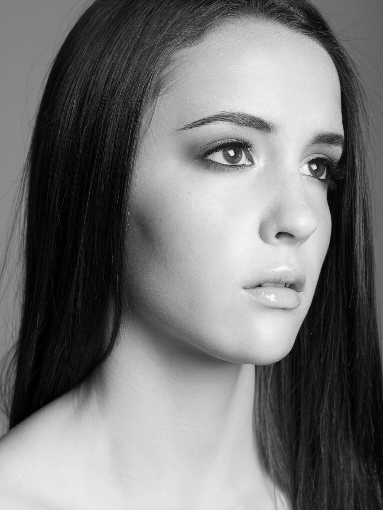 Female model photo shoot of Jessica Hughes Makeup in Toronto