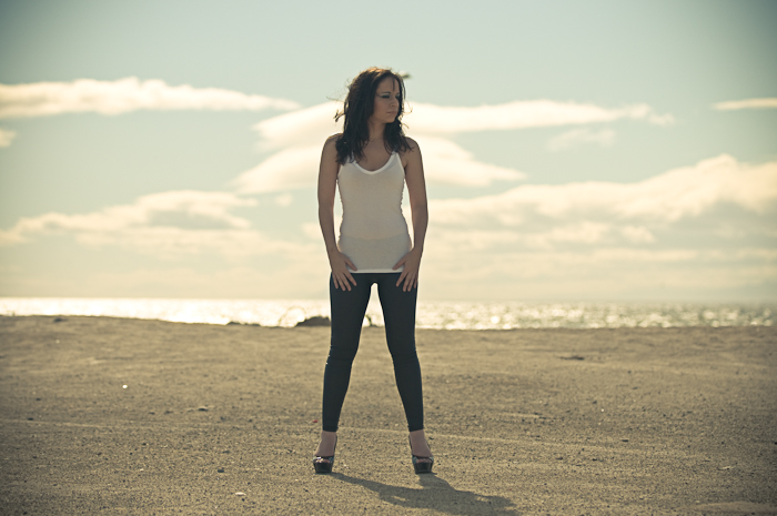 Female model photo shoot of Nicole L. Miller in Salton Sea, CA