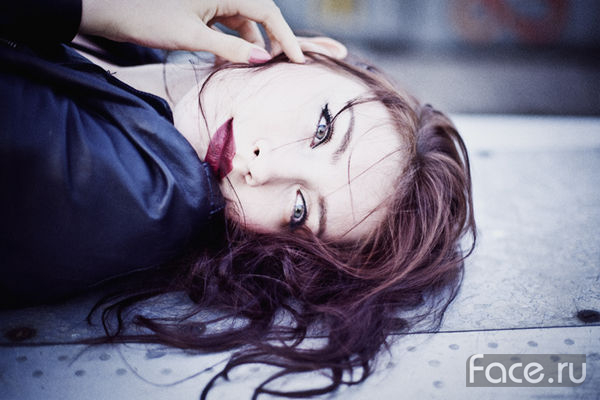 Female model photo shoot of Fevralyne in On the streets