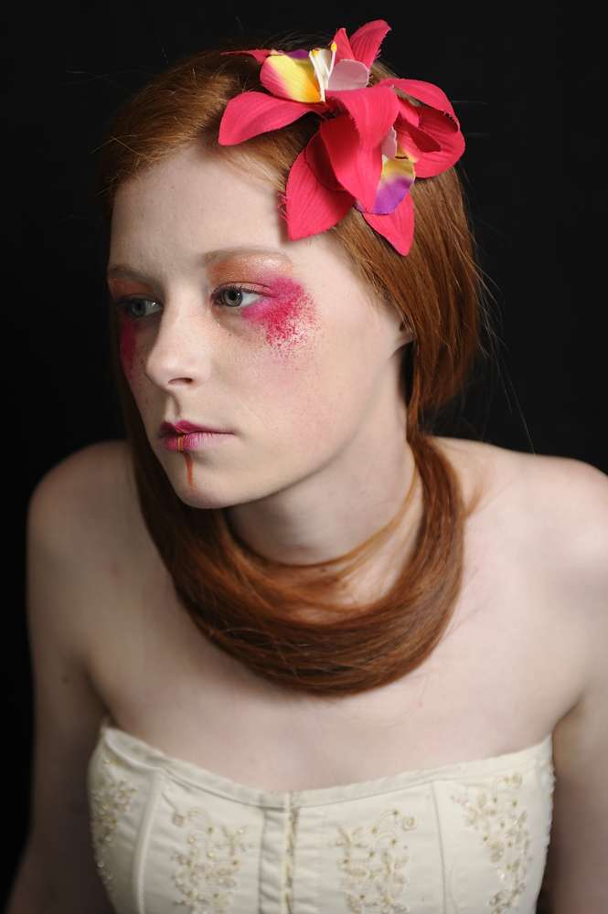 Female model photo shoot of Hayley Bird Art MUA by Al Pulford