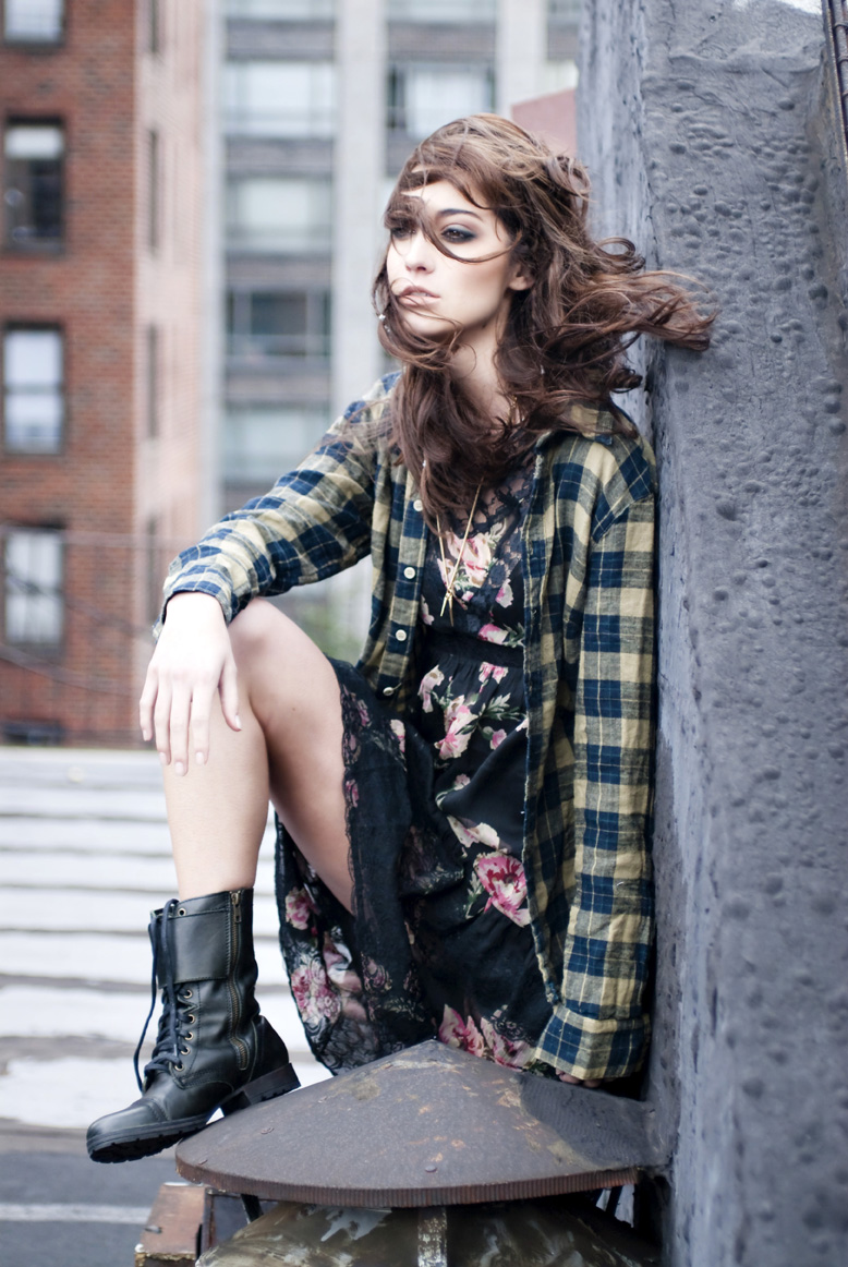 Female model photo shoot of Aletiza in NYC
