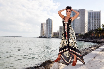 Female model photo shoot of Jasmine Rodriguez MUA in Bayside Miami