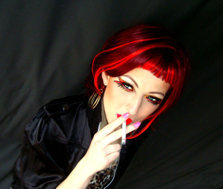 Female model photo shoot of Lauren Zaelitia, makeup by VANITY by Jessi Zwarych