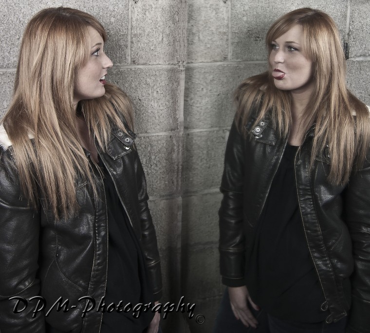 Female model photo shoot of Brianne Marie Banshee by BLACK AND GRAY