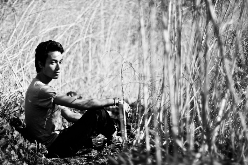 Male model photo shoot of Jiulliano M in Bolsa Chica Wetlands