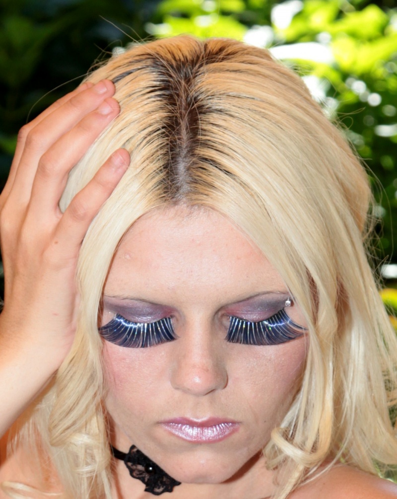 Female model photo shoot of Stardust Make-up in Green Point, Central Coast, NSW Australia.