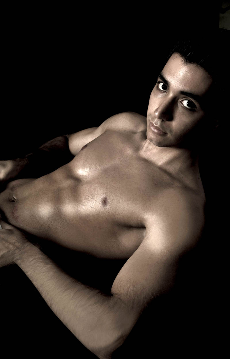 Male model photo shoot of omid Amin