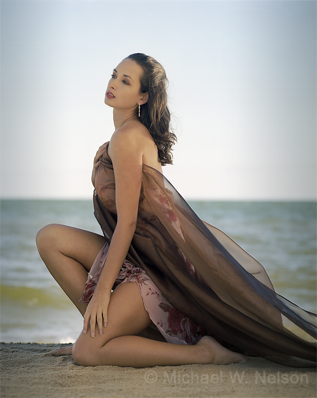 Female model photo shoot of Tremayne Hill by MichaelNelson in Gwynn Island, VA, makeup by Heather Toler 