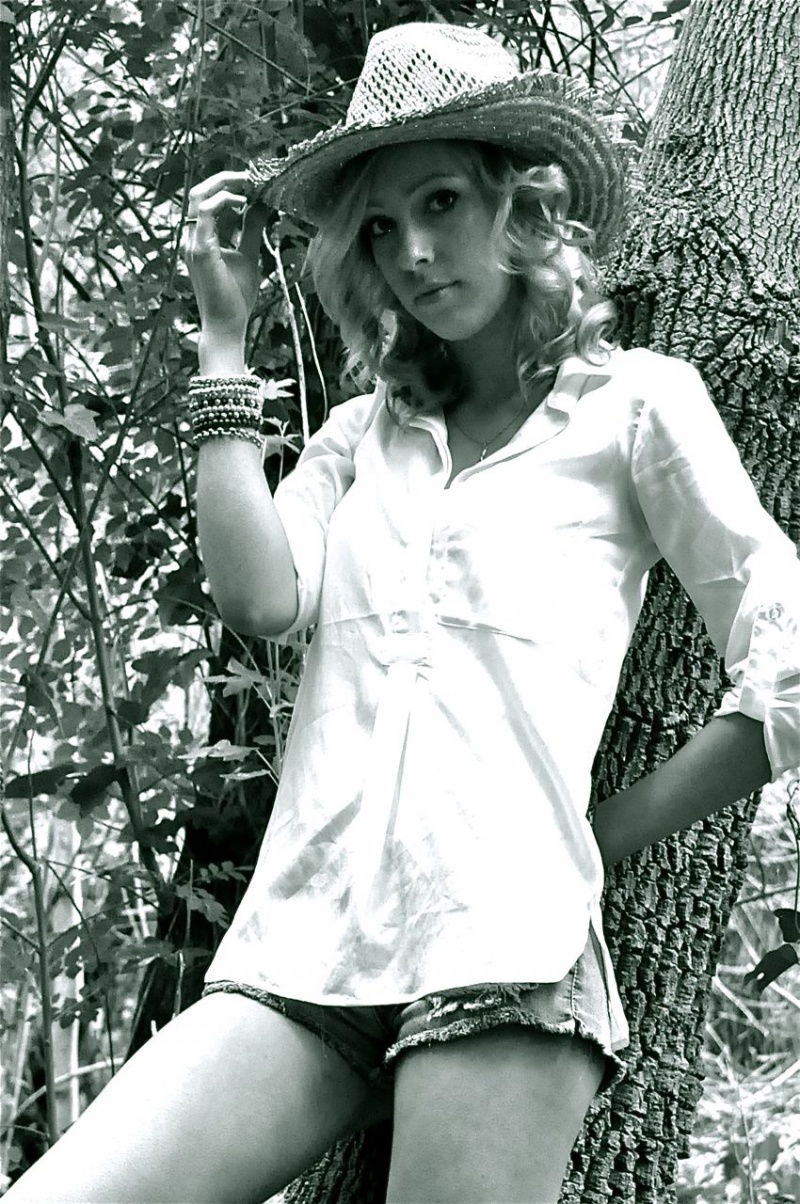 Female model photo shoot of amyclare