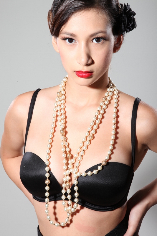 Female model photo shoot of Sabrina Leysan MUA