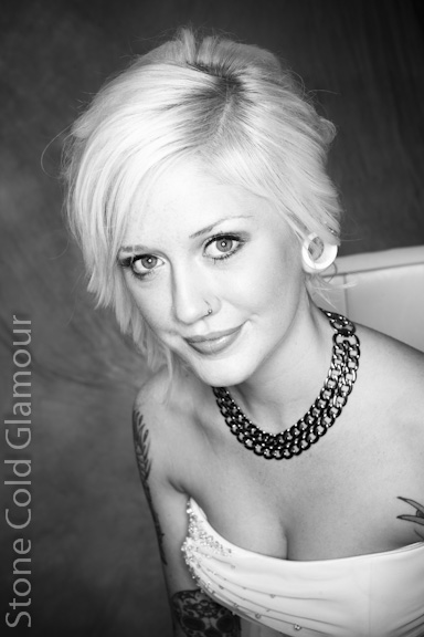Female model photo shoot of Kelly Bee by Stone Cold Glamour, hair styled by I Do Just 4 You