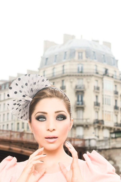 Female model photo shoot of Valeria Lobato in Paris