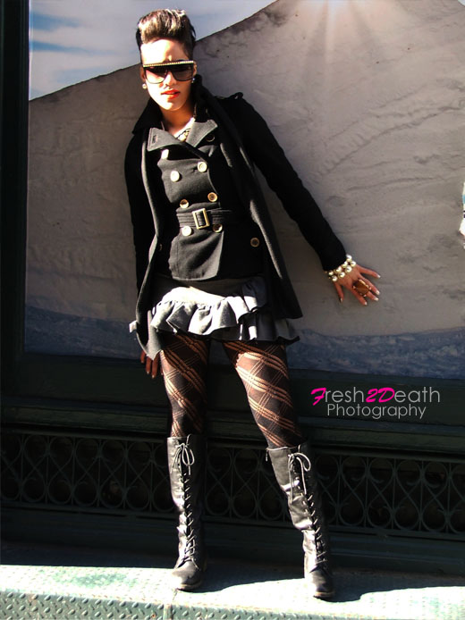 Female model photo shoot of Fresh2Death Photography in Manhattan 
