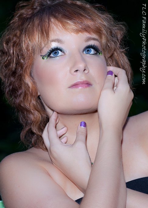 Female model photo shoot of LaurenLou by GracefullyWicked in Meditation Gardens, makeup by Dawniella Powers