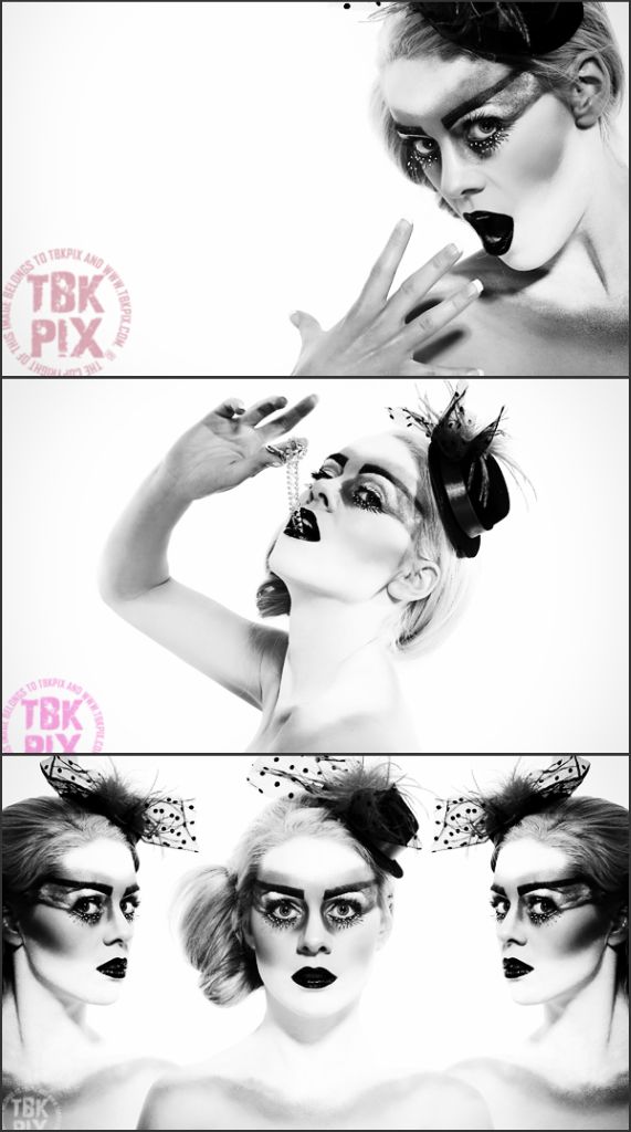Female model photo shoot of MichelleAnderson Makeup by no-longer-using-mm in Enniskillen NI