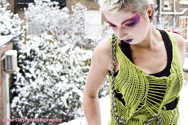 Female model photo shoot of Falka by Greg Hartley Photo in London, 18/12/2010