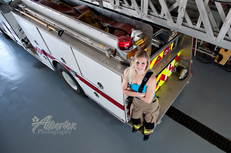 0 and Female model photo shoot of Albertex Photography and Ashley Amber Howard in Mansfield Fire Station #3