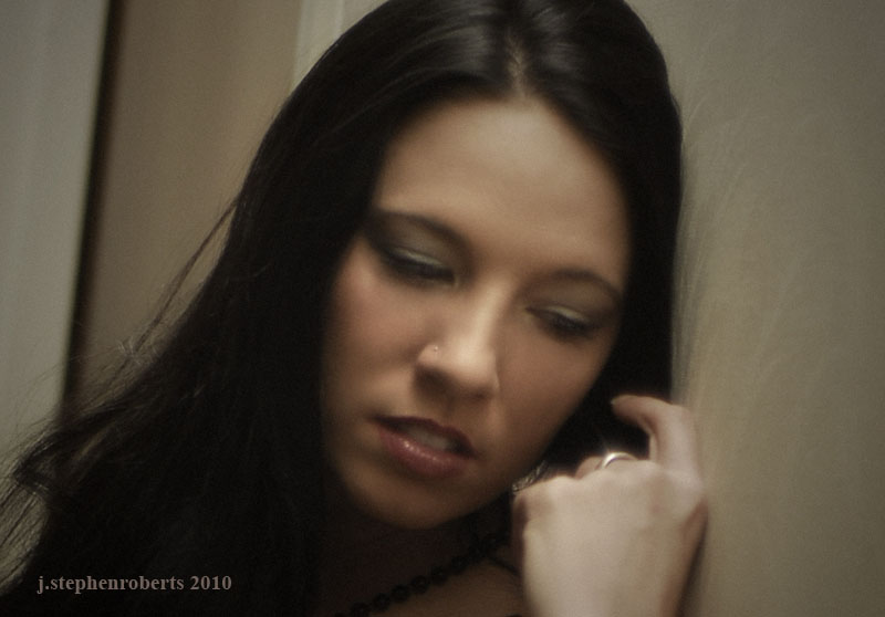 Female model photo shoot of Xlana by Dark Horse Rising in A Hotel