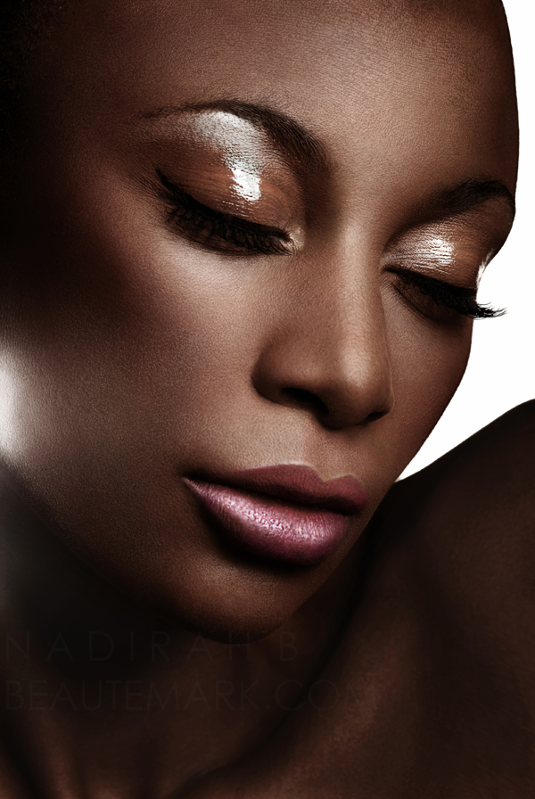 Female model photo shoot of Nadirah B and T H E L I L Y, retouched by Farrell Retouch, makeup by Brandy Y Allen