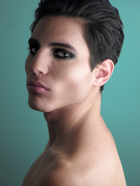 Male model photo shoot of alin photography in NYC. 127 ST. STUDIO, makeup by John Waldron III