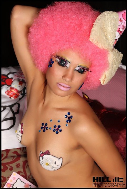Female model photo shoot of CPN by WilliamHill, hair styled by Uzuri Designs, makeup by Kelly Fraticelli MUA