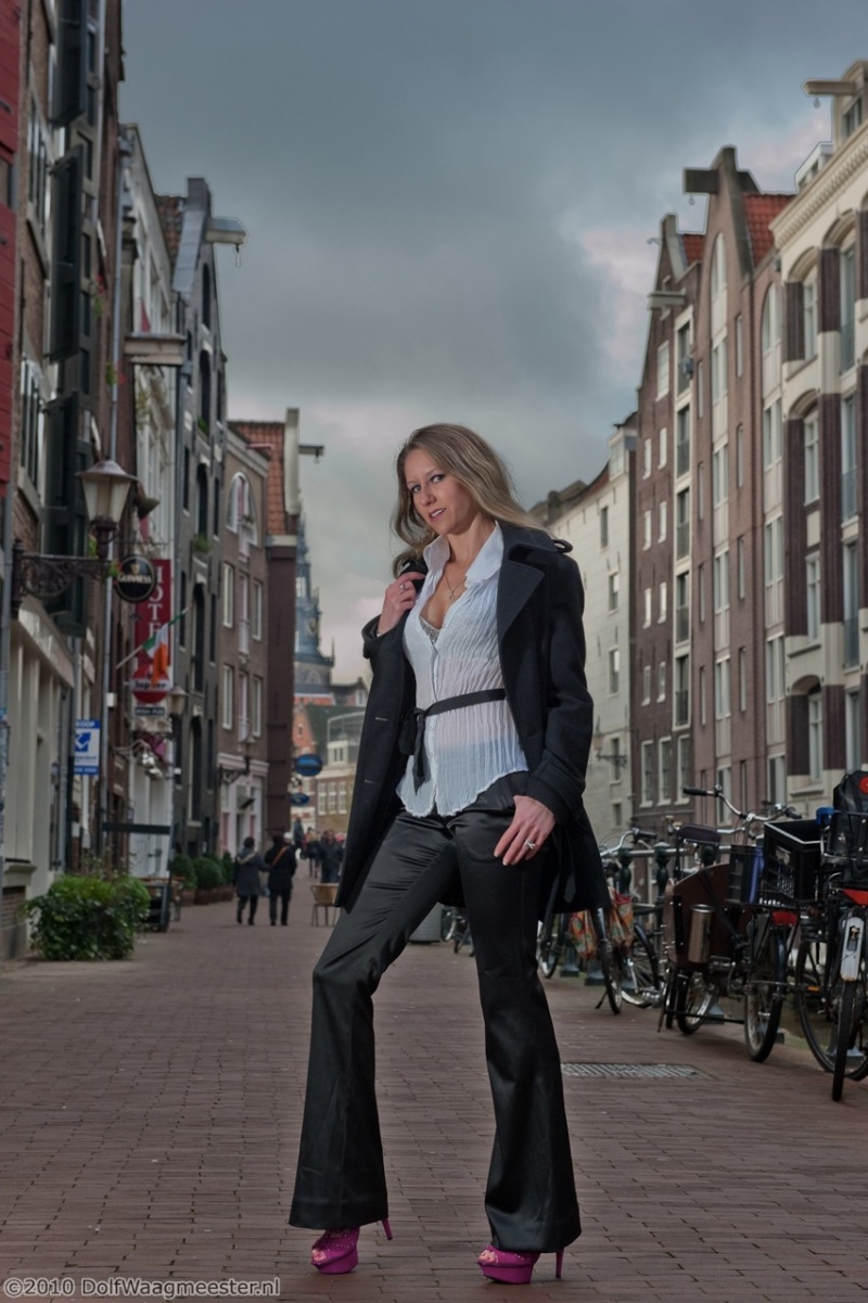 Female model photo shoot of HollywoodHeather by Dolf Waagmeester in Amsterdam, netherlands