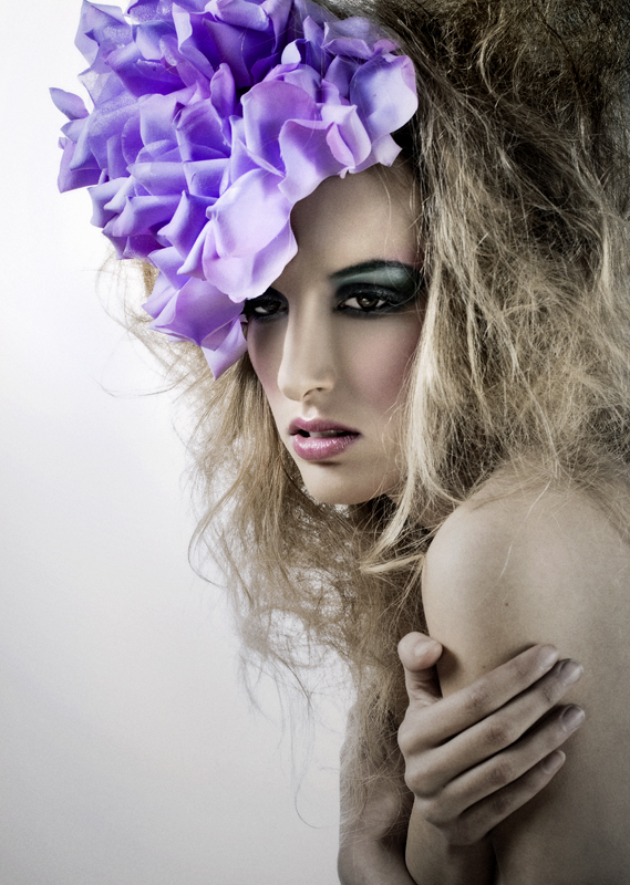 Female model photo shoot of DanielleMD by Luettke Studio, makeup by Xquisitelooks