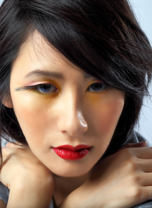 Male model photo shoot of Ernesto M Studios, makeup by Posh